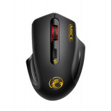 Mouse wireless 2,4 Ghz cu 4 butoane, DPI reglabil, design ergonomic, negru