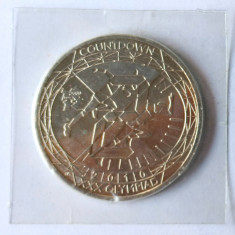 ANGLIA MAREA BRITANIE 5 LIRE POUNDS 2010 COUNTDOWN XXX OLYMPIAD UNC IN BLISTER