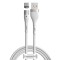 Cablu Date &amp; Incarcare Magnetic Tip C 3A (Alb) 1m Fast Charging Baseus Zinc CATXC-M02
