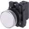 Lumină de Control 22mm, albă, 24V DC