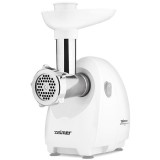 Masina de tocat carne Zelmer ZMM4055B, 1900 W, 2,5 kg capacitate de tocare pe minut, 3 site, 3 razatoare, accesoriu pentru carnati, cutit reversibil,