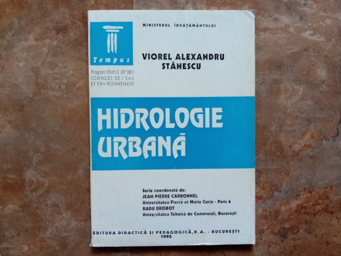 Hidrologie urbană - Viorel Alexandru Stănescu, 1995