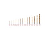 Set burghie pentru metal, 99 bucati, Raider 150697