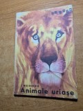 Carte pentru copii - animale uriase - din anul 1966