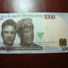 NIGERIA 1000 NAIRA 2010