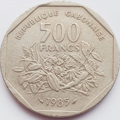 2596 Gabon 500 Francs 1985 km 14