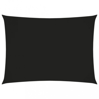 Parasolar, negru, 2,5x4 m, tesatura oxford, dreptunghiular GartenMobel Dekor foto