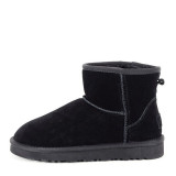 Ghete negre din piele naturala Fiona 116, 39, 40, Negru