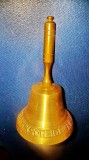 D20-Clopotel Turnătorie de clopote Brockscheid Bebler bronz masiv auriu.