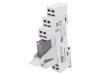 Releu Intermediar DPDT 24VDC pentru Şină DIN, ABB