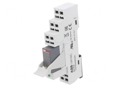 Releu Intermediar DPDT 24VDC pentru Şină DIN foto