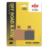SBS - plăcuțe de fr&acirc;nă 519SI - Offroad &amp; ATV [Sinter / Carbon]