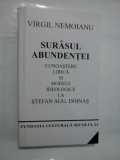 SURASUL ABUNDENTEI - VIRGIL NEMOIANU