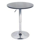Cumpara ieftin Masa bar cu inaltime reglabila negru Brany 60x60x105.5 cm