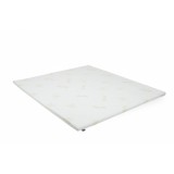 Topper Aloe Vera 120x200x4 cm, husa detasabila si lavabila, fermitate medie