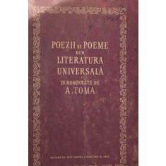POEZII SI POEME DIN LITERATURA UNIVERSALA