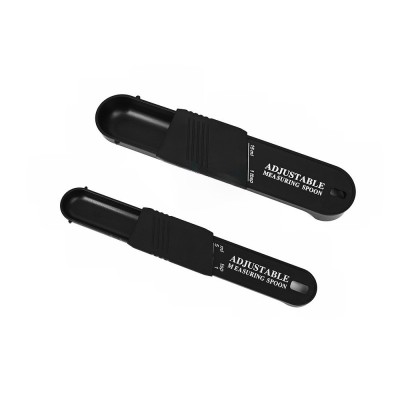 Set doua linguri masurare ajustabile Cyrax, material ABS, 16x3.5x1.6 cm, negru foto