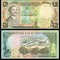 IORDANIA █ bancnota █ 20 Dinars █ 1988 █ P-21c █ UNC █ necirculata