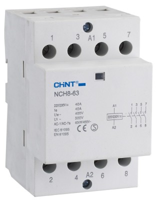 Contactor modular 63A 2NO 220/240, Chint foto