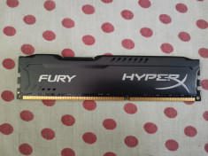 Memorie HyperX Fury Black 8 GB DDR3 1866 MHz CL10. foto