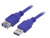 Cablu USB 3.0 A-A 1,8m Albastru, Gembird