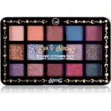 J.Cat Beauty Dia &amp; Noche paletă cu farduri de ochi culoare 102 Noche 16 g