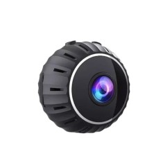 Camera de supraveghere mini, interfata Wi-Fi, IP wireless, Full HD, dimensiune 35 x 23 x 35 mm, negru