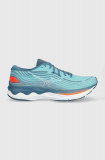 Mizuno pantofi de alergat Wave Skyrise 4 culoarea turcoaz
