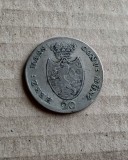 Cumpara ieftin Moneda Argint Germania Nassau 20 Kreuzer 1809, Rara
