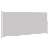 Cumpara ieftin Copertina laterala retractabila de terasa, gri, 220x514 cm