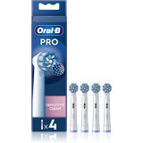 Oral B PRO Sensitive Clean capete de schimb pentru periuta de dinti 4 buc, Oral-B