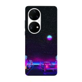 Husa compatibila cu Huawei Nova Y70 model Neon Drive, Silicon, TPU, Viceversa, Transparent, Carcasa