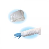 Cotiere de unică folosință, set 100 buc, Albe, FM-85, Marime universala, Alb