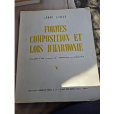 Andre Lurcat - Formes Composition et Lois D&#039;Harmonie Vol. V
