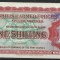 !!! F RARR : MAREA BRITANIE , VOUCHER MILITAR - 1 SHILLING (1948} - P M18a - UNC / CEL DIN SCAN