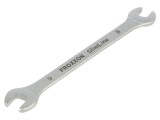Cheie plată 8mm și 9mm oțel crom-vanadium SlimLine