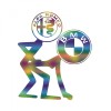 Sticker Auto , zAlfa Romeo On BMW, , Autocolant Personalizat cu Mesaj Amuzant pentru Fanii Auto