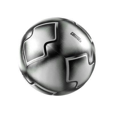 Minge de fotbal Errea CollegeID, numarul 5 alb/negru foto