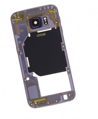 Mijloc Samsung Galaxy S6 SM G920 Albastru foto