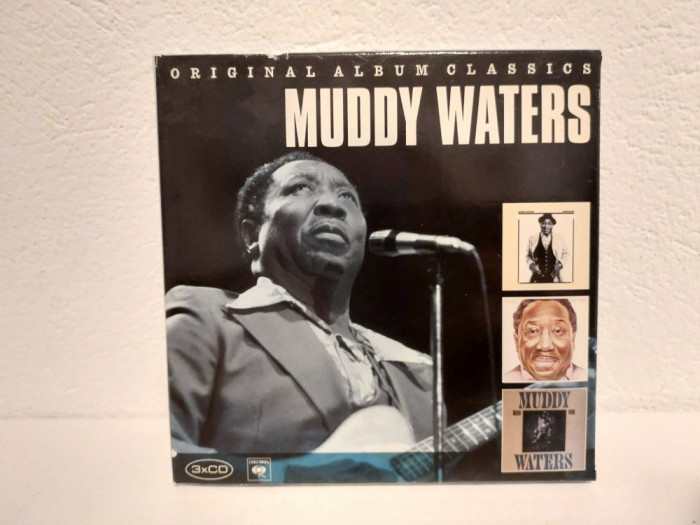 3 CD Muddy Waters, Original Album Classics, Sony Music