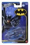 HOT WHEELS MASINA METALICA TEMATICA BATMAN BATPLANE SCARA 1 LA 64