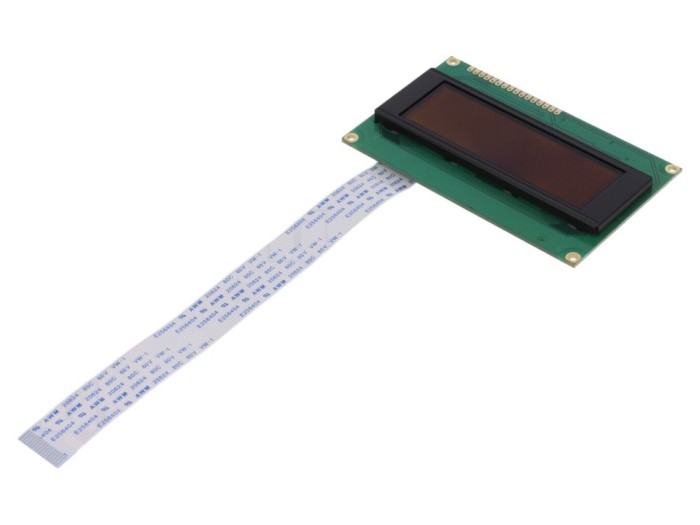 Afișaj OLED grafic 100x32 roșu