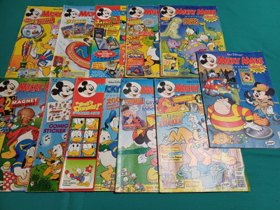 LOT 12 REVISTE MICKY MAUS * 1996 * DIFERITE NUMERE * 33 foto