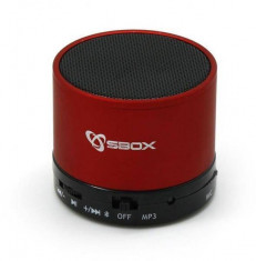 Boxa portabila SBox BT-160 Bluetooth Red foto