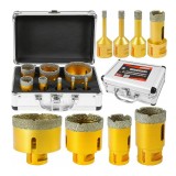 Set 8 carote diamantate pentru piatra, gresie si beton 6-68mm M14 Verke