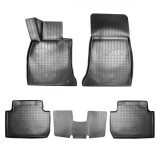 Set de 5 covorase cauciuc 3D stil tavita premium pentru Kia Stinger din 2017, Recambo