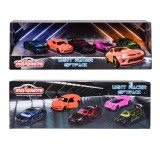 Set 5 masinute metalice de curse Majorette, scara 1:64