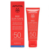 Cumpara ieftin Crema protectie solara anti-pete SPF50 Bee Sun Safe, 50 ml, Apivita