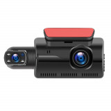 Camera Auto DVR Dual Lens cu ecran de 3 inch reglabil / Parking mode