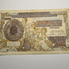 Serbia 1000 Dinara 1941